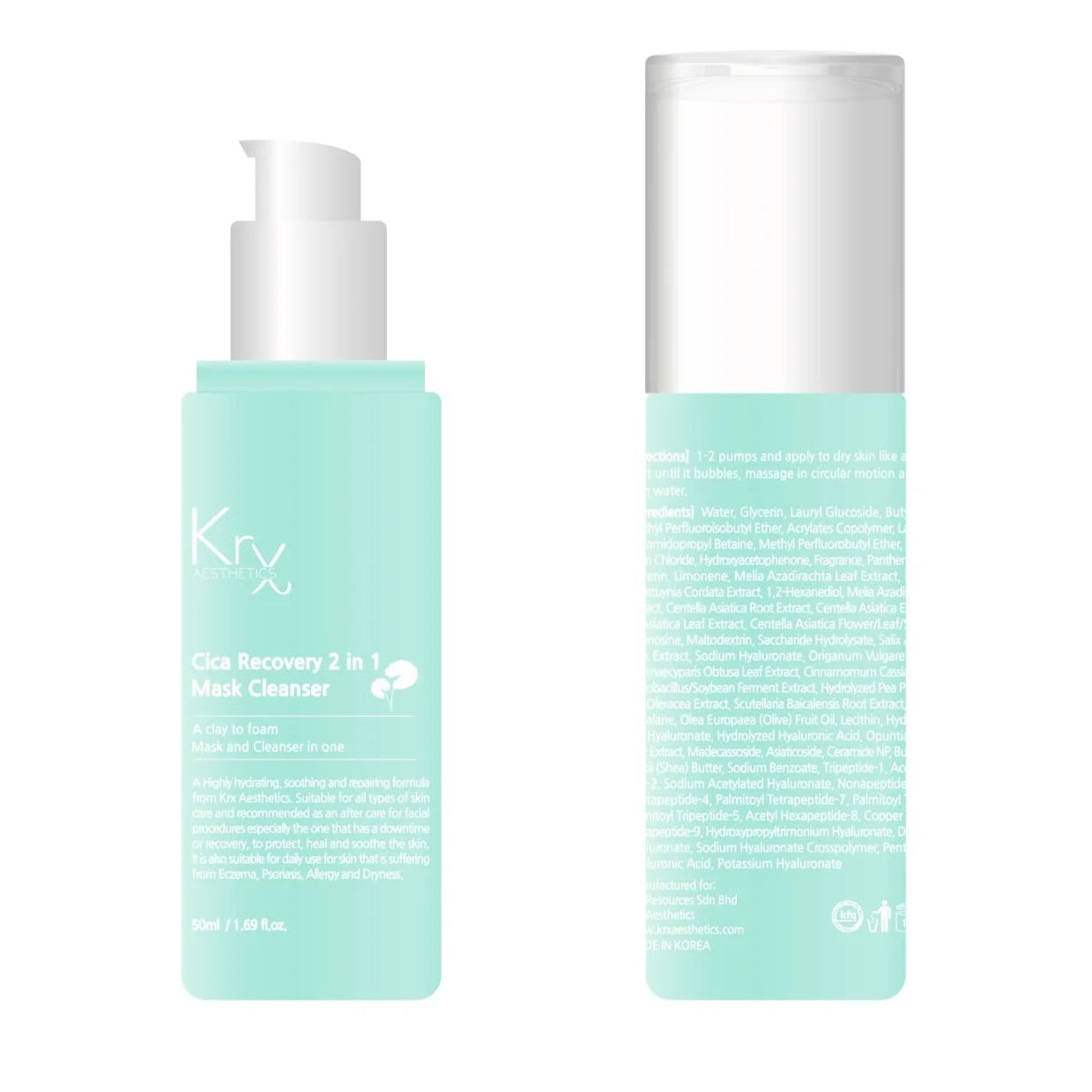 Cica 2 in 1 Mask Cleanser 200ml